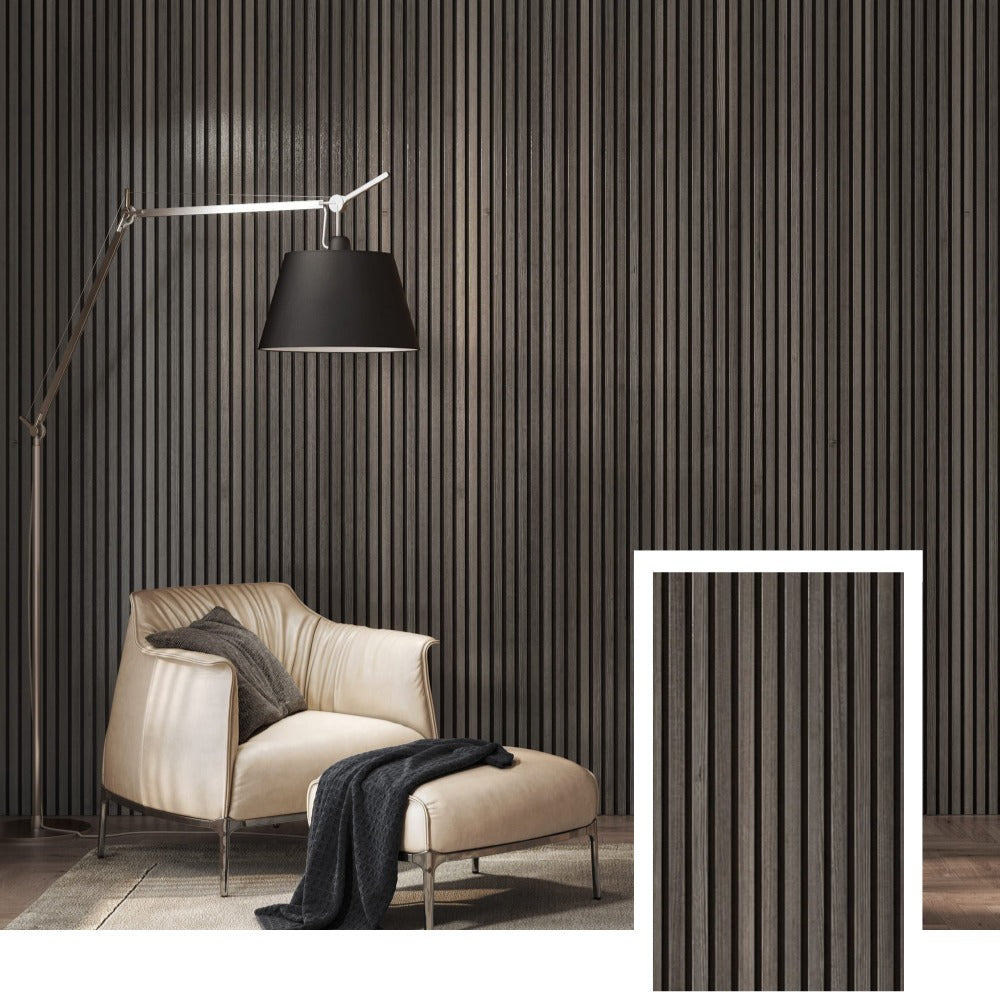Vibe Panels™ Premium Acoustic Slat Panel — Natural Oak (2.7 × 1.10 m)